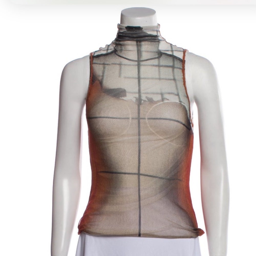 Jean Paul Gaultier Nylon Top with tags